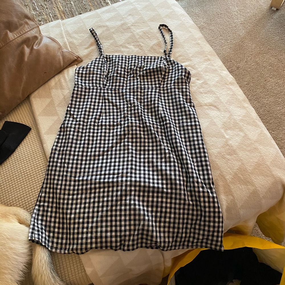Silence + Noise Gingham Dress